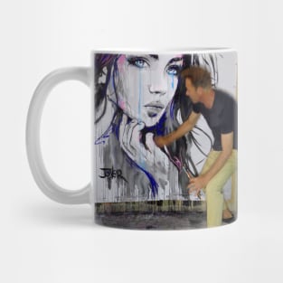 Sad songs painting Mug